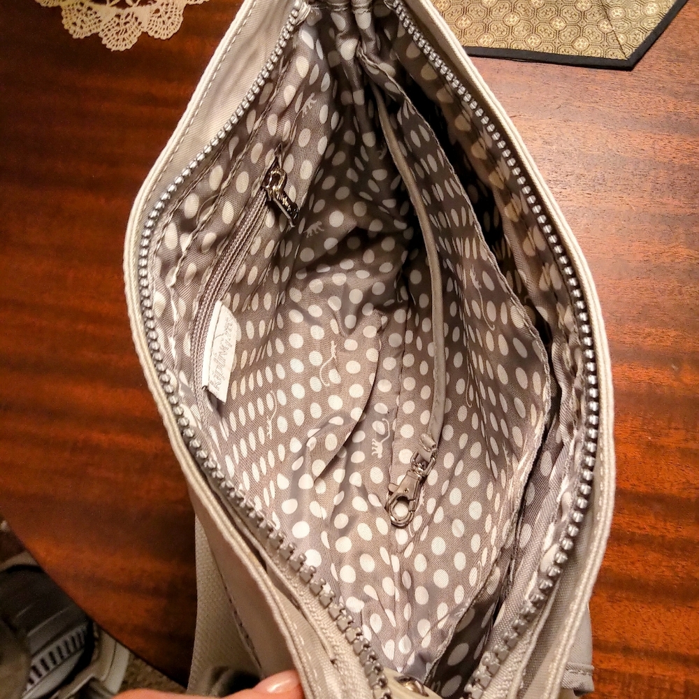 Kipling Silver Medium Crossbody Bag - image 8